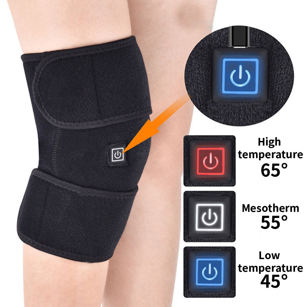 Heated Knee Pad: Goodbye to pain!